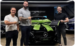 Entrega de carro premium